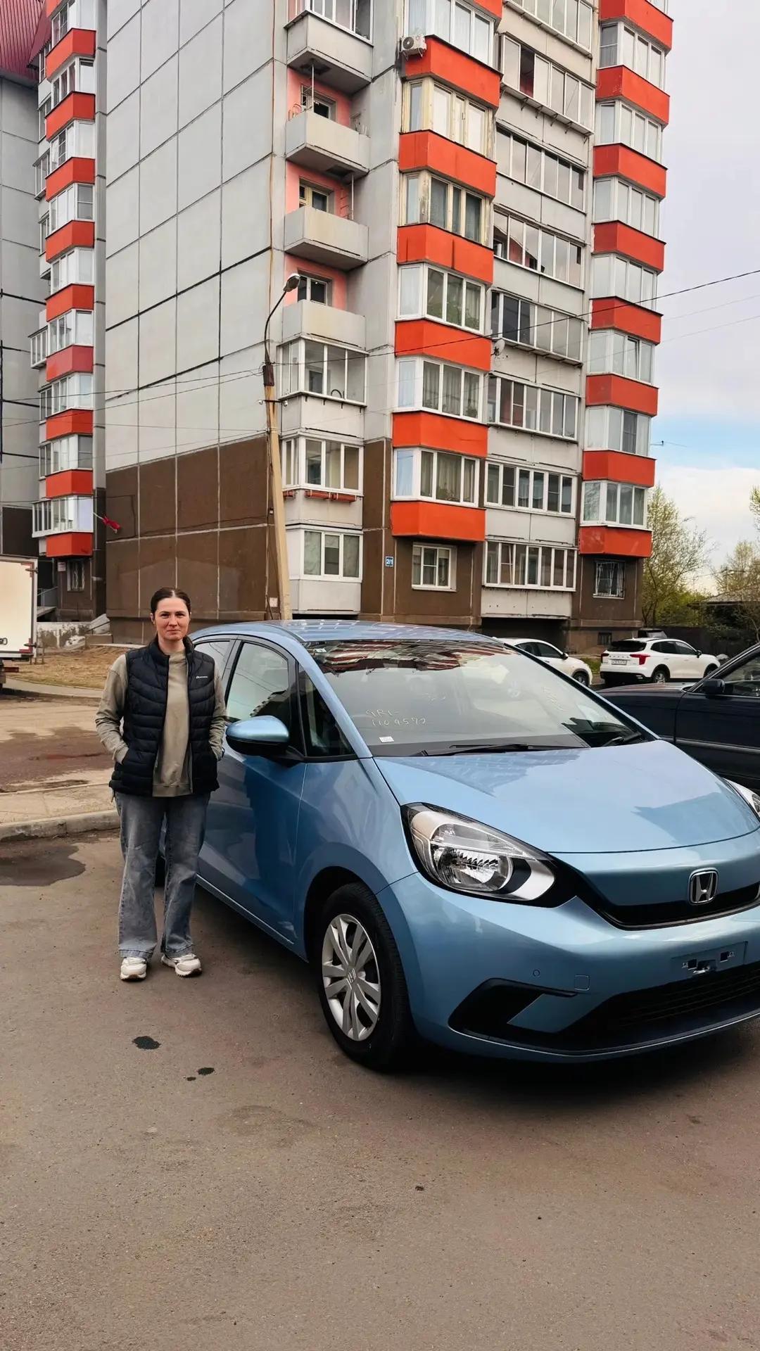 Honda Fit 2022, привезенная из Японии