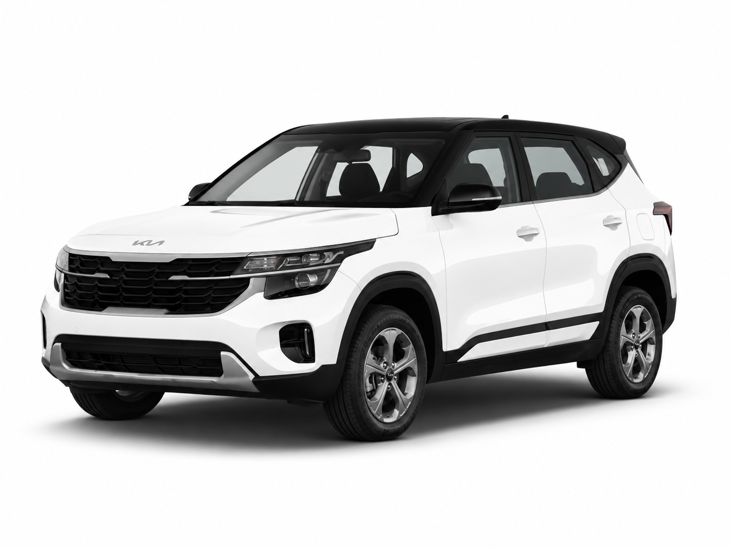 Белый KIA Seltos 2022